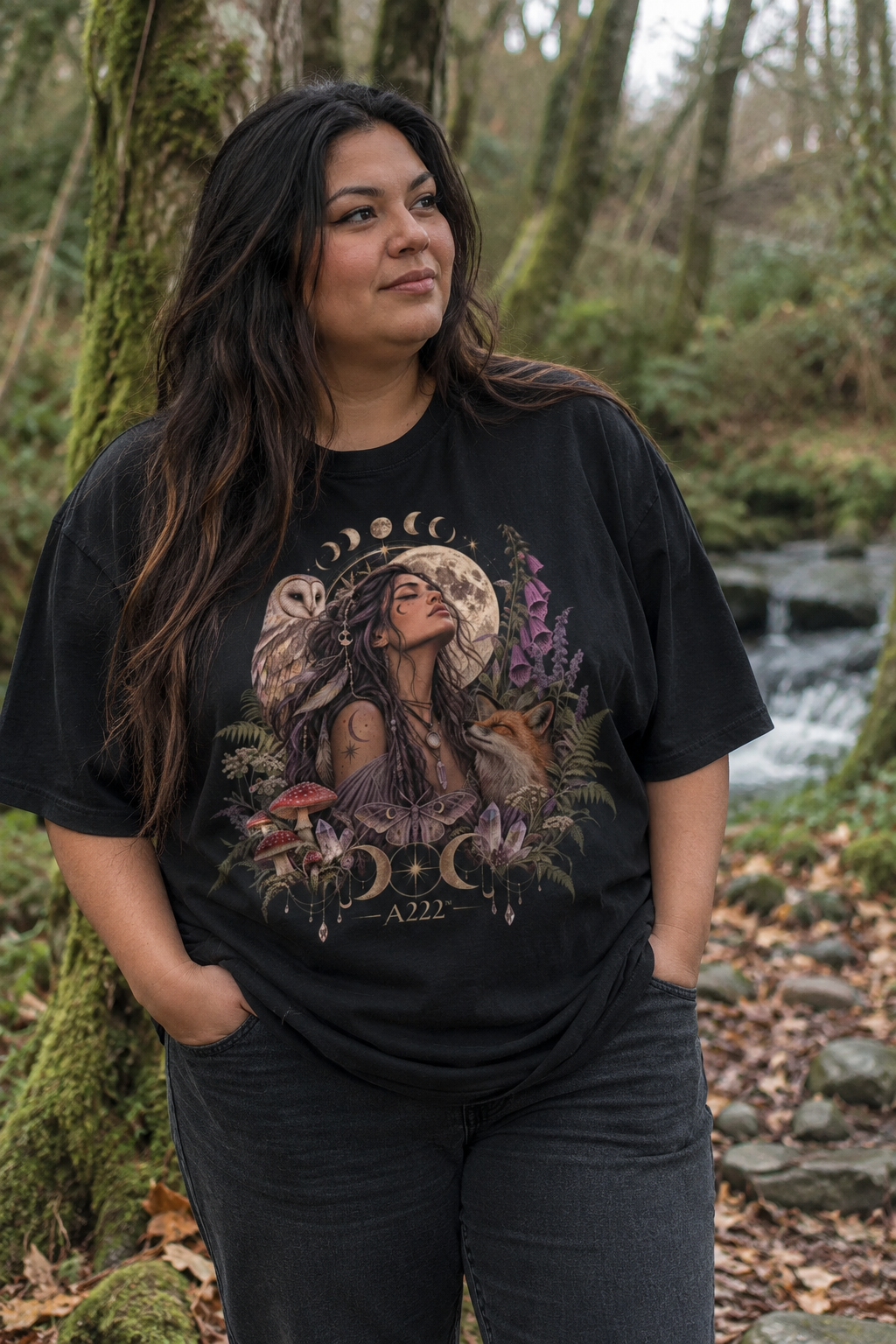 Lunar Familiar Oversized T-Shirt