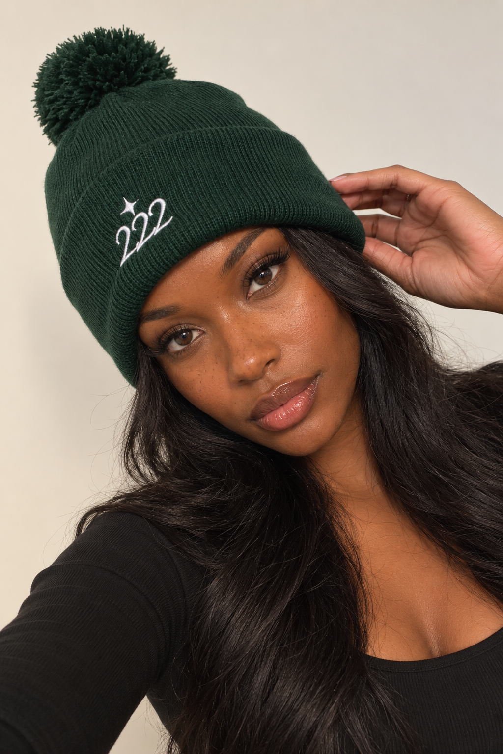 Pom Pom 222 Beanie