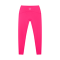 Butterfly Rose Pink High-Waisted Ankle Length Yoga Leggings