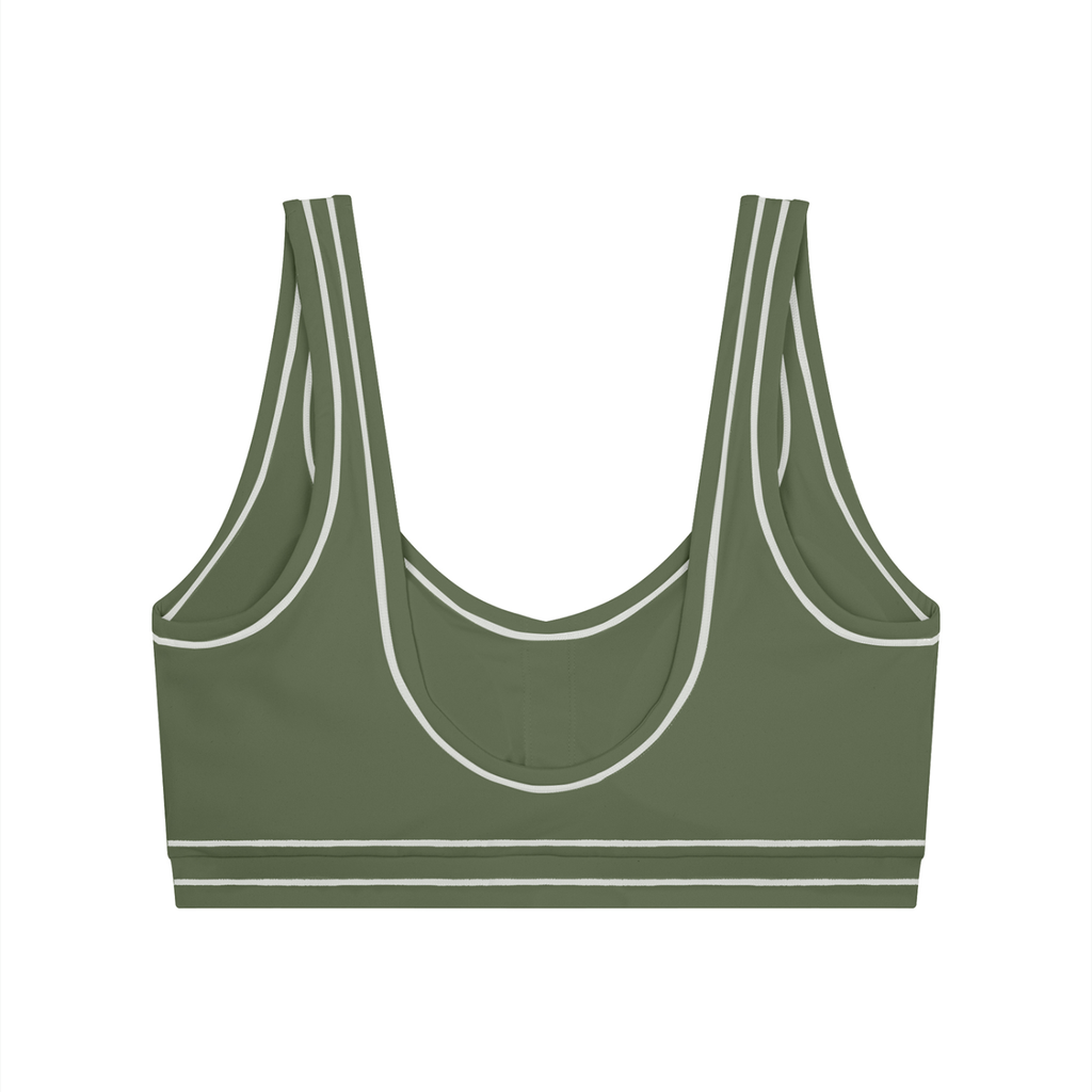 Topstitching Sports Bra