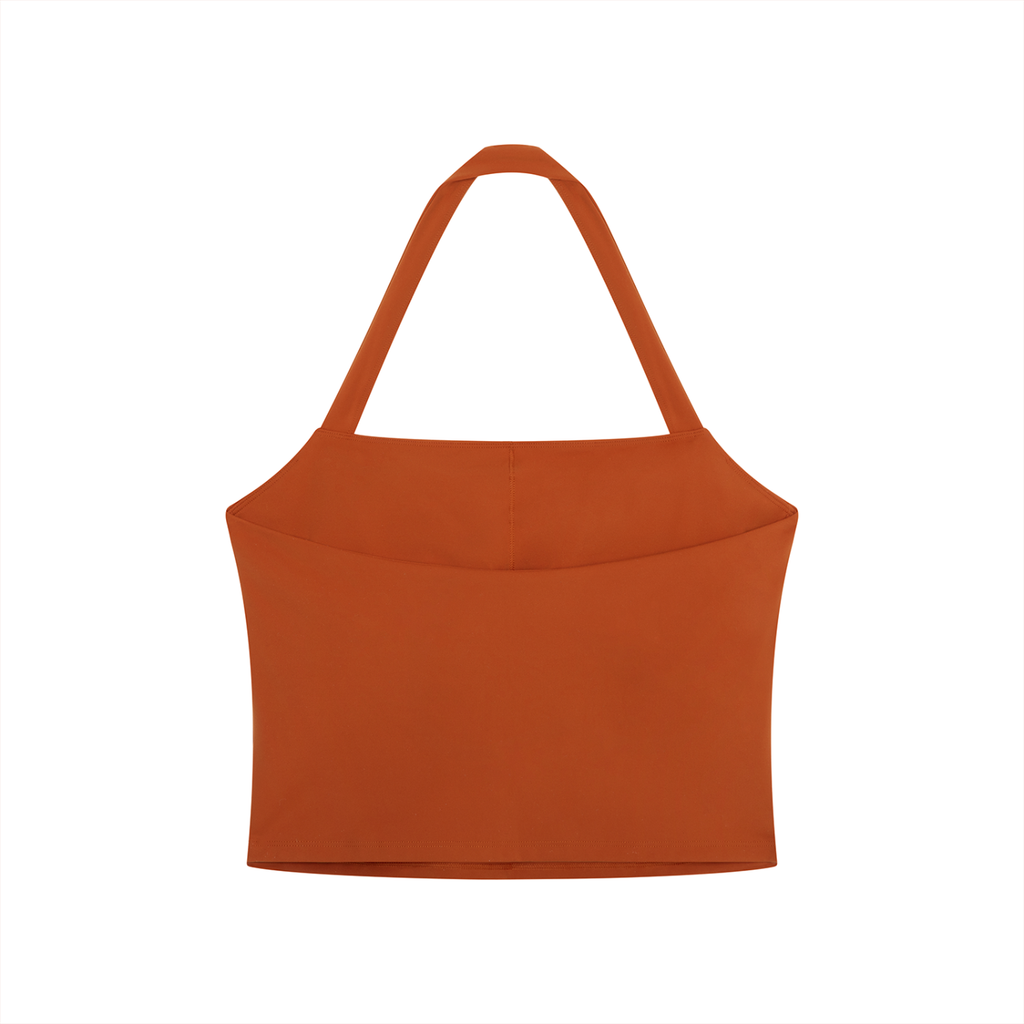 Sacral Chakra Halter Sports Bra