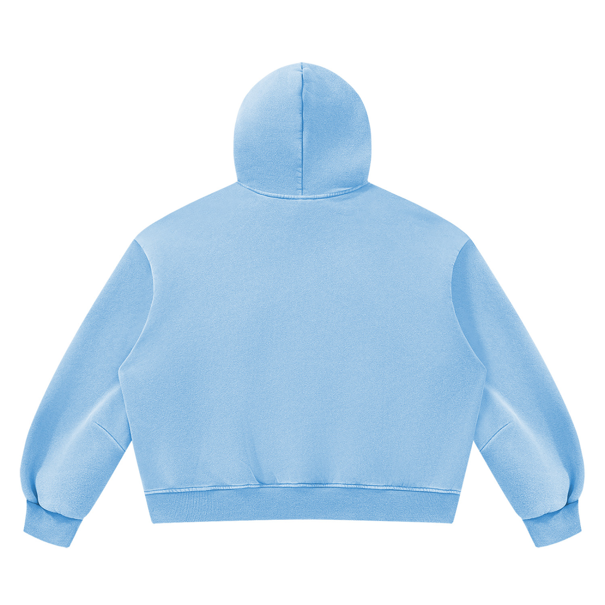 Running Late, Looking Cute Boxy Fleece Hoodie