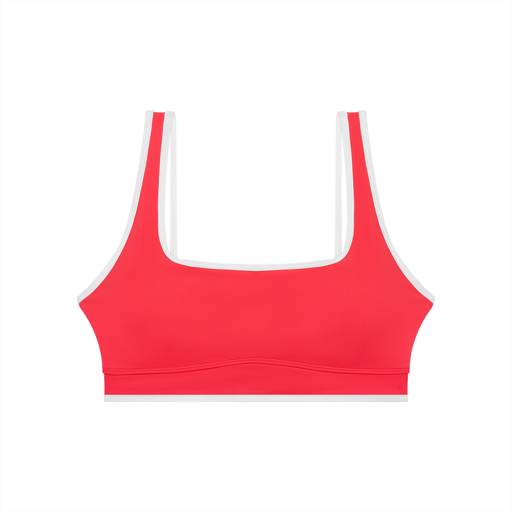 Colour Block Yoga Sports Bra