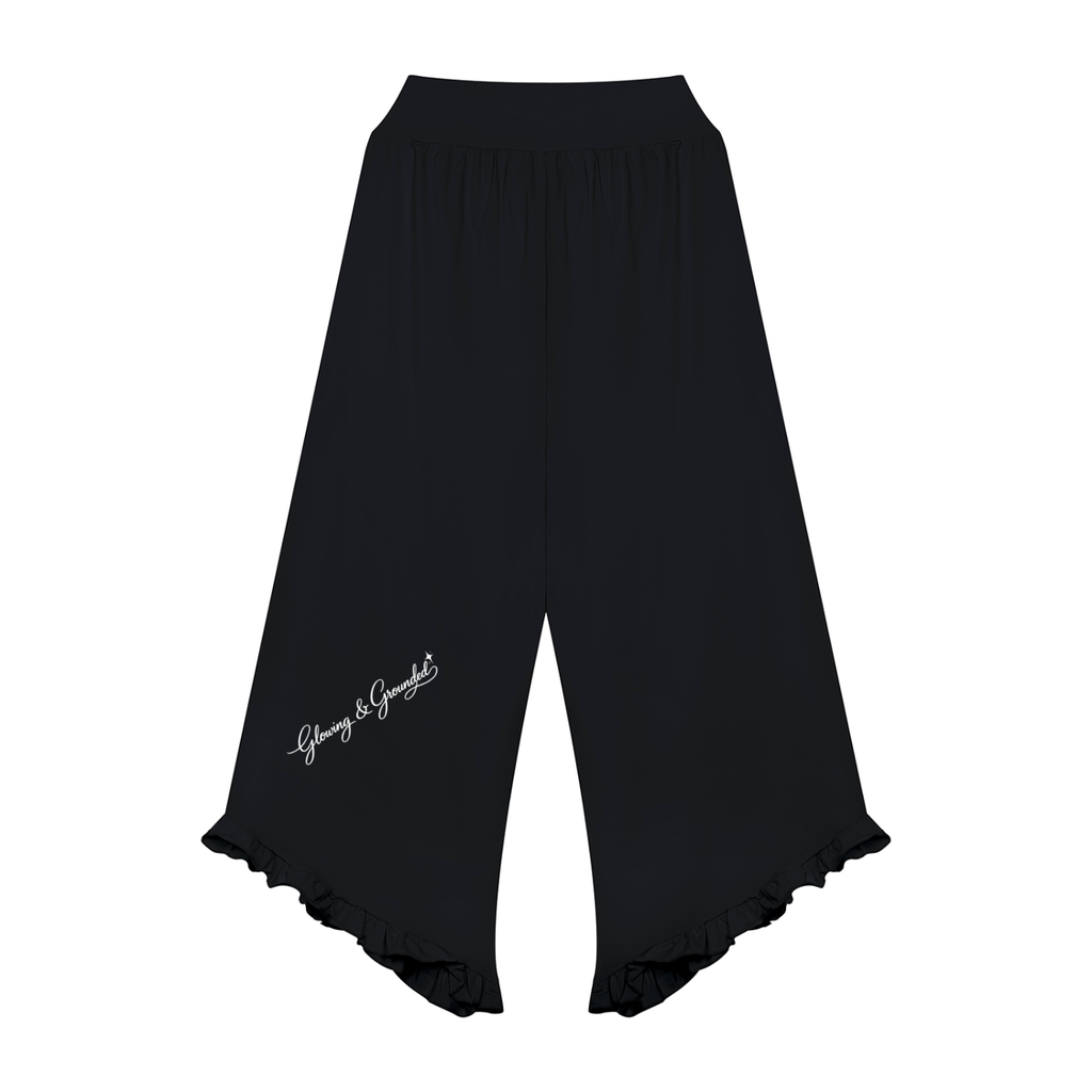 Ruched Wide Leg Yoga Pants