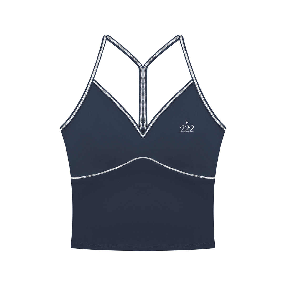 222 Topstitch Active Tank
