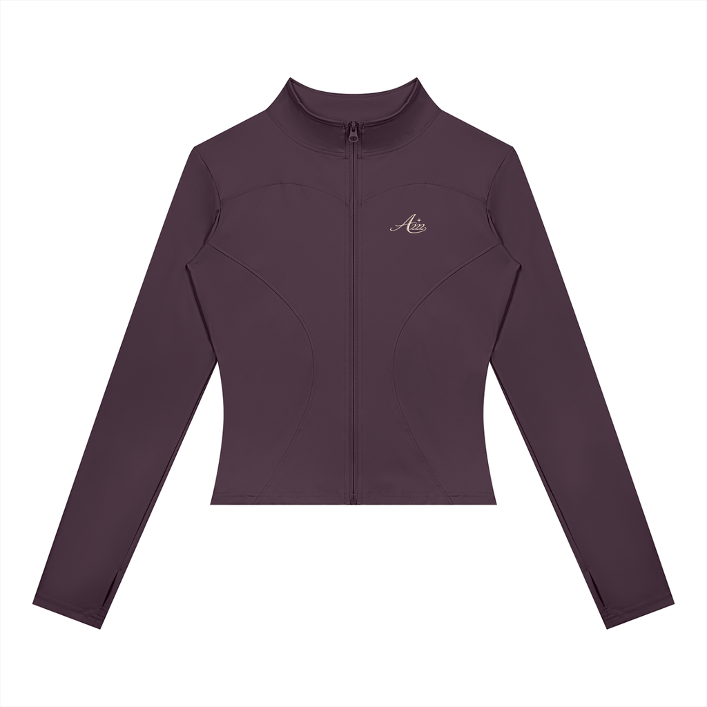 Black Cherry Active Jacket