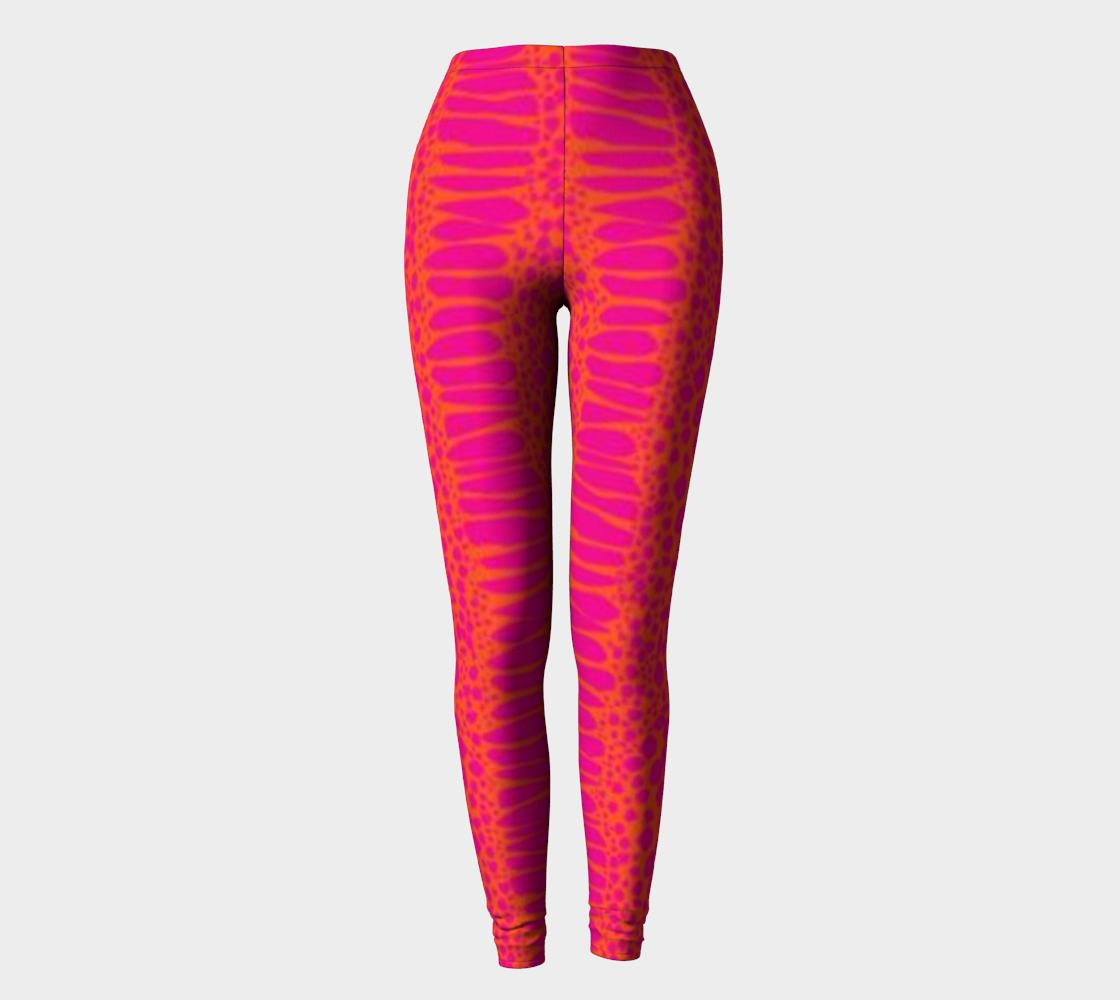 Neon Snake Leggings