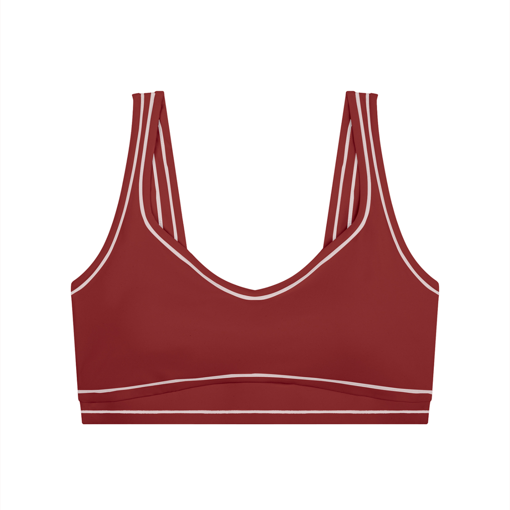 Topstitching Sports Bra