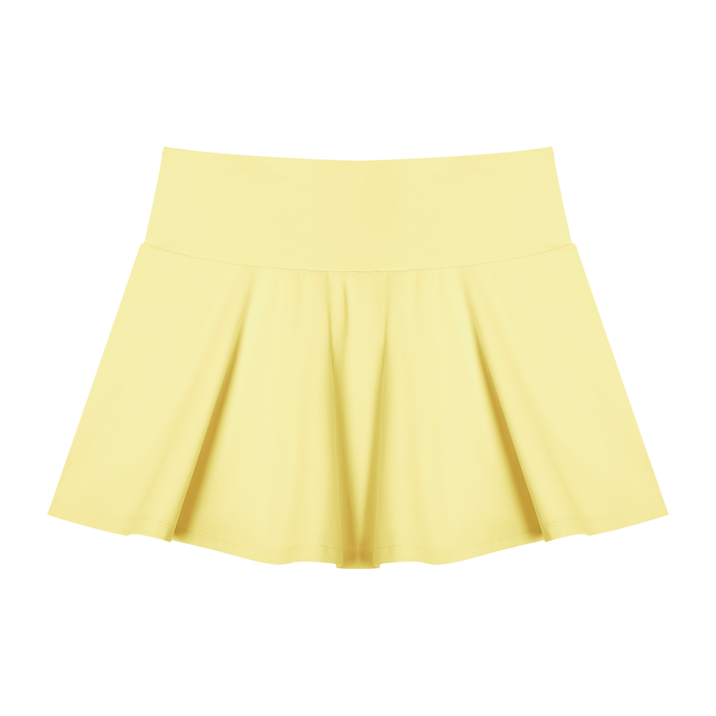 Lemon Sorbet 🍋 Pleated Active Skirt