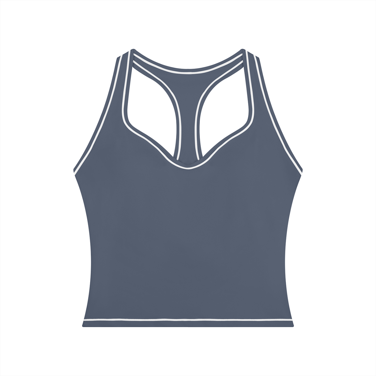 Topstitching Yoga Tank Top