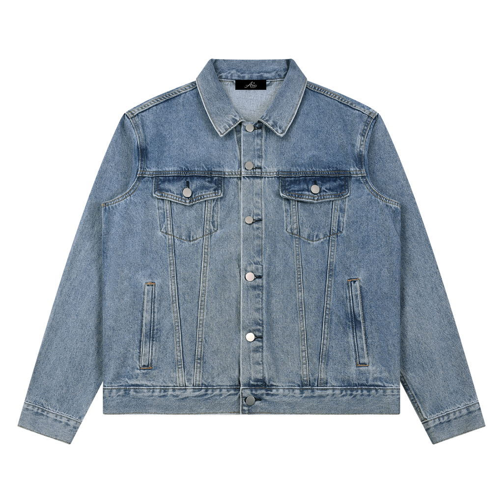 Hamsa Hand Denim Jacket