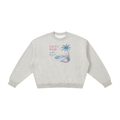 Salty Hair, wild heart Fleece Crewneck Sweatshirt