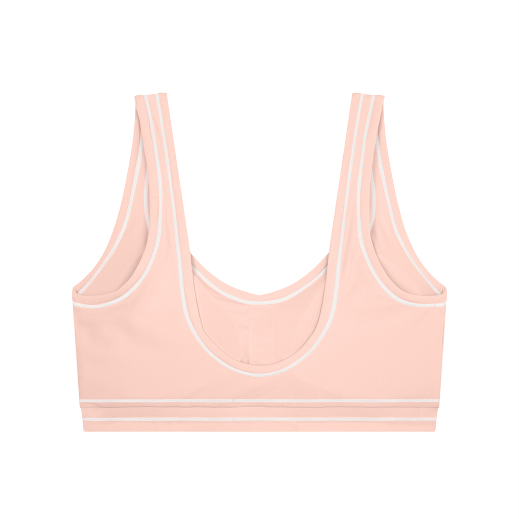 Topstitching Sports Bra