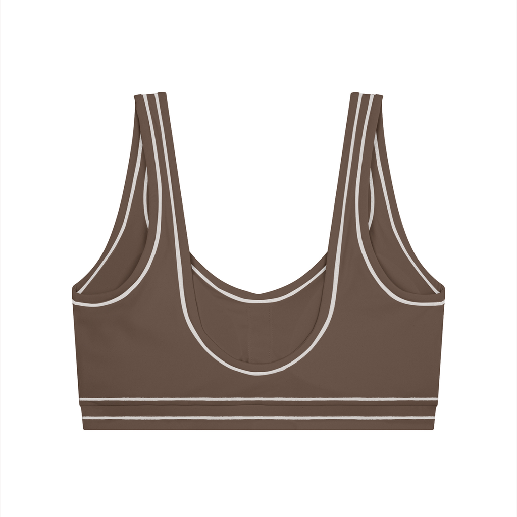 Topstitching Sports Bra