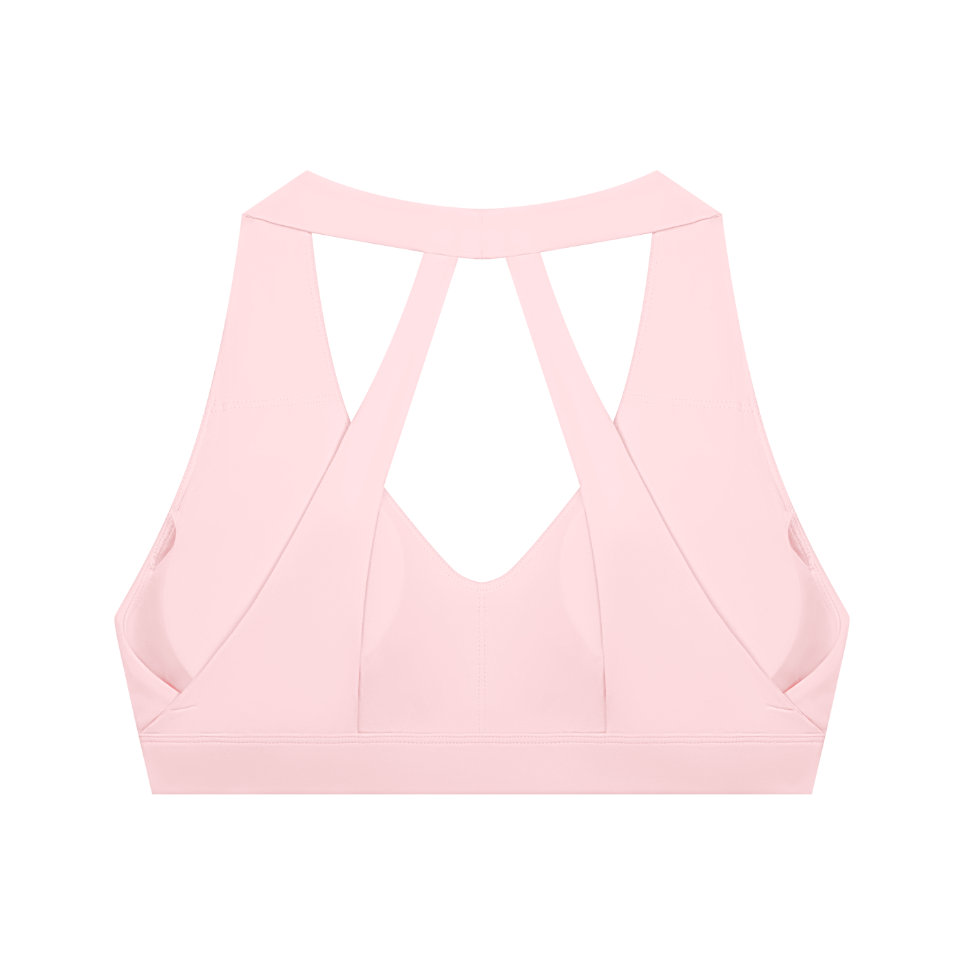 Halter Cropped Sports Bra