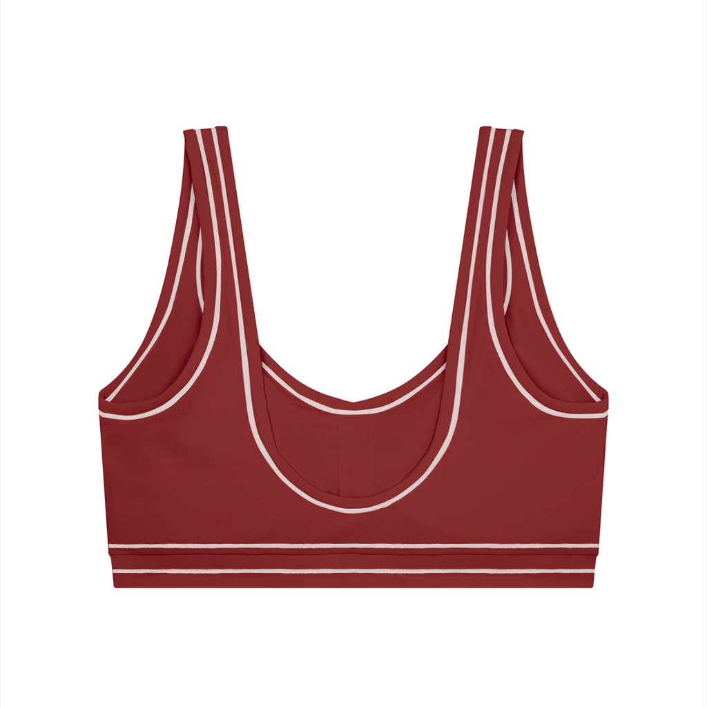 Topstitching Sports Bra