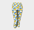 Lemon Capri Leggings