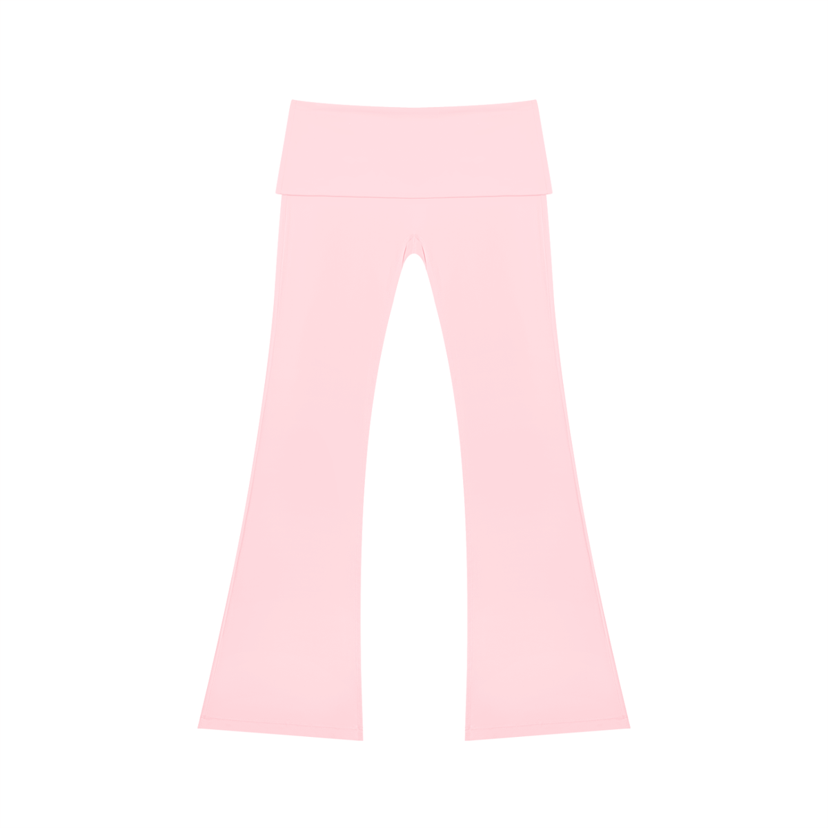 High Rise Foldover Flare Leggings