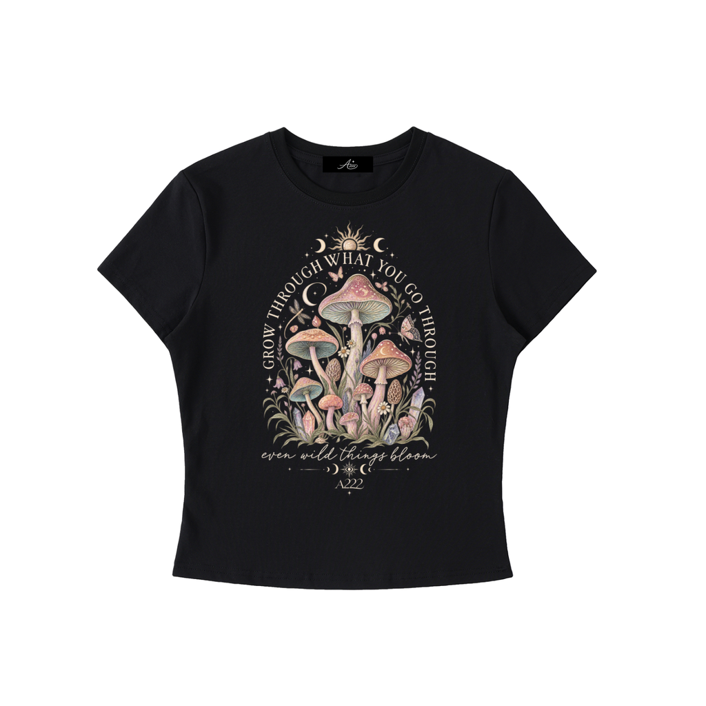 Grow Through What You Go Through Bodycon T-Shirt