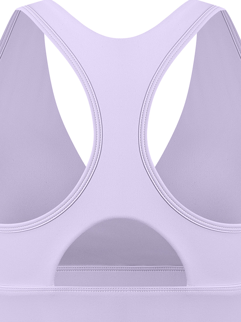 Lavender Crossover Sports Bra
